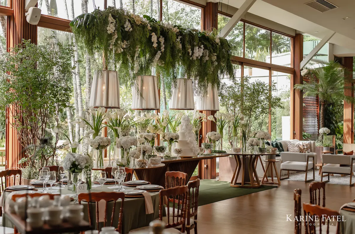 Decoração de casamento no Alto das Palmeiras